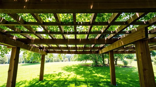 Comment installer une pergola sur herbe : méthodes et conseils