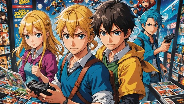 La magie du gaming manga : entre jeux et histoires captivantes